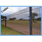 Clearvu 358 Security Galvanized Fence Panels / Mesh Panels V Formation Horizontal
