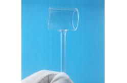 China Solar Energy Compatible Clear Quartz Glass Tee Pipe With 2.2g/cm3 Density supplier
