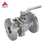 Titanium TA1 TA2 TA10 Gr2 Gr3 Floating Ball Valve Flanged End Connection for Acetic Acid Flow – ANSI Class 150 Class 300 for sale