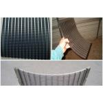 Wooden Case Packaging for Wedge Wire Screen with 7 - 10mm Thickness and 2x3mm Wire Size for sale