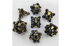 China Hollow Skull Multi  Face Metal Dice Set Dungeon And Dragon RPG#DND supplier