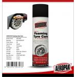 Anti Fading Car Care Products Foaming Wheel And Tire Cleaner Dissolves Dirt / Oil for sale