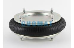 China FS412-10 Contitech Single Convoluted Industrial Flange Air Spring 1/2in Air Inlet supplier