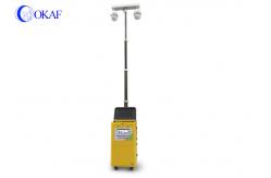 China Camera Equipment Mobile Surveillance Trailers Light Rapid Deployment Security Cart supplier