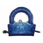 Inflatable no slope runway water slide long Inflatable level water slide for children for sale