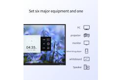 China JCVISION 105 Inch Infrared Touch Smart Board Android 11 Interactive Whiteboard supplier