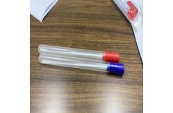 China Oral Sampling 150mm Medical Cotton Swab With Tube Set supplier