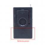 Mini Portable Pocket AM FM Radio with Band Switching Function and ABS Plastic Material Weighing 95g