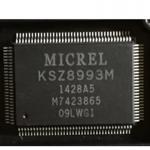 KSZ8993M Ethernet ICs 3-Port 10/100 Switch w/ Transceivers & Frame Buffers New imported original stock for sale