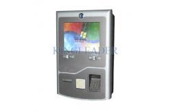 China Convenience Store Touchscreen Wall Mounted Kiosk With Camera , IC Card Reader supplier