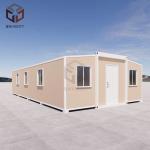 Portable Waterproof Expandable Shipping Container Homes SPC Flooring