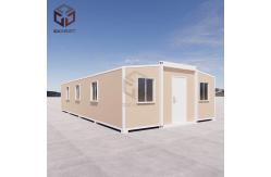 China Portable Waterproof Expandable Shipping Container Homes SPC Flooring supplier