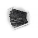 Flat Top Open Conductive Grid Bag , Black Mesh Resealable Anti Static Bags