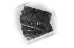 China Flat Top Open Conductive Grid Bag , Black Mesh Resealable Anti Static Bags supplier