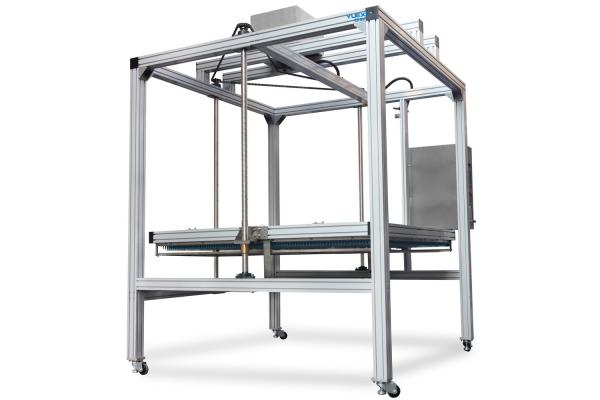IPX1 IPX2 1600mm Rain Test Machine , Waterproof Tester with Flow Sensor