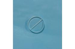 China Fabricated Polishing High Purity Fused Quartz Wafers Customizable Custom Size supplier