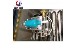 China Electric Heating Shuttle Rotomolding Machine For Experiment Or Small Hollow Plastics supplier