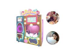 China Customized Automatic Mini Cotton Candy Machine Vending Plastic Material supplier