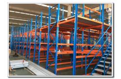 China Customize Mezzanine Storage System Attic Shelves Racks Cold Rolled Steel Q235 supplier