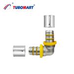 China OEM Customized Support OEM ODM Pex Al Pex Press Fittings for Gas and Water Systems 24 Years Manufacturing Experience factory