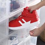 Plastic Household Storage Container Magnetic Shoe Box for sale