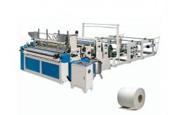 China 200m/Min Embossing Toilet Paper Rewinding Machine For Small Roll supplier