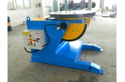 China Digital Display Electric Tilting Rotary Indexing Table for Automatic Pipe Welding supplier