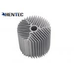 Silvery Anodized Aluminum Heatsink Extrusion Profiles For Led , Custom Design for sale