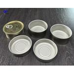 D99x27mm Plain Empty Metal Tin Can With Easy Open Lid , Round Tin Can For Fish / Soup / Beef / Mussel / Pineapples / Tomato Paste Packaging for sale