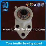 UCFB205 Three Bolt Pillar Block Bearing With Flange , Pillow Block Linear Bearings for sale
