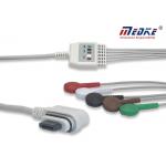 TPU Jacket AHA 5 Lead ECG Holter Cable For GE Seer Light for sale