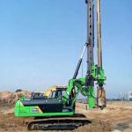 High Reliability Pile Driver Borehole Machines Low Emissions 90 KN.M Max Torque 3500mm for sale