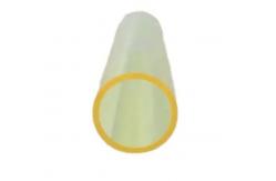 China Optimize Processes Yellow Samarium-Doped Fused Quartz Tube of 6.91g/cm3 Density supplier