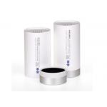White Print Cardboard Paper Tube Packaging Rolled Edge Round Boxes