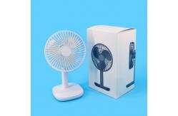 China 400mm Rechargeable Table Fans Plastic Material 3-12 Hours Use Time supplier