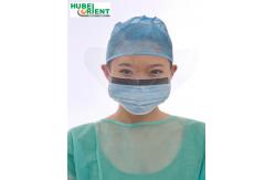 China ISO13485 3 Ply Disposable Face Mask OEM With Anti Fog Visor supplier