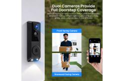 China Dual Camera Wireless Video Doorbell Two-way Communication AI Recognition supplier
