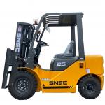 FD35 3.5 Ton 3.5T Diesel Engine Forklift Truck With License High Quality Durable for sale