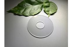 China Circular Transparent Sapphire Optical Windows Quartz Material Customized Diameter supplier