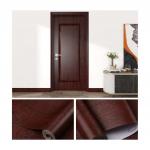 Wood Grain Self-Adhesive PVC Vinyl Wall Panels Modern Style Wallpaper Contact Paper for Door Stickers for sale