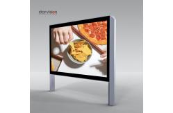 China Pole Mount IP55 100w Light Box Advertising Displays Static Backlit Billboard supplier