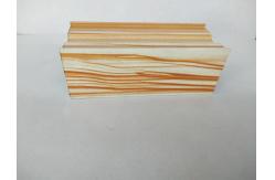 China Decorative Wood Finish Aluminium Profiles Smooth Surface Fire - resistant supplier