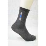 Black Anti Bacterial Soft Non Skid Socks For Women Custom Made Size for sale