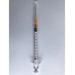 Disposable sterile syringe 1ml 25G*20mm CE for sale