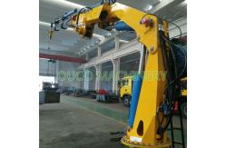 China Hydraulic 1.5t 10m Marine Deck Crane Foldable Knuckle Boom supplier