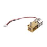 Multiple Gear Ratio Double Stacked 15mm Stepper Motor With Worm Gearbox