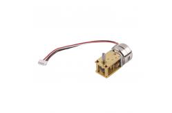 China Multiple Gear Ratio Double Stacked 15mm Stepper Motor With Worm Gearbox supplier