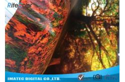 China Wide Format Digital Inkjet Cotton Canvas 320gsm / Printable Canvas Roll supplier