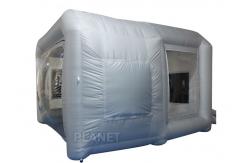 China Multifunction Inflatable Spray Booth , Retractable Paint Booth PLT - 081 supplier