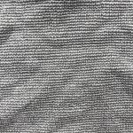 Eight Grid Rigid Wire Microfiber Cleaning Cloth Warp Knitting Grey